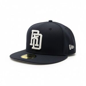 New Era 59FIFTY Dominican Republic WBC Hat Navy Blue Fitted 7 3/8 RD Logo Cap